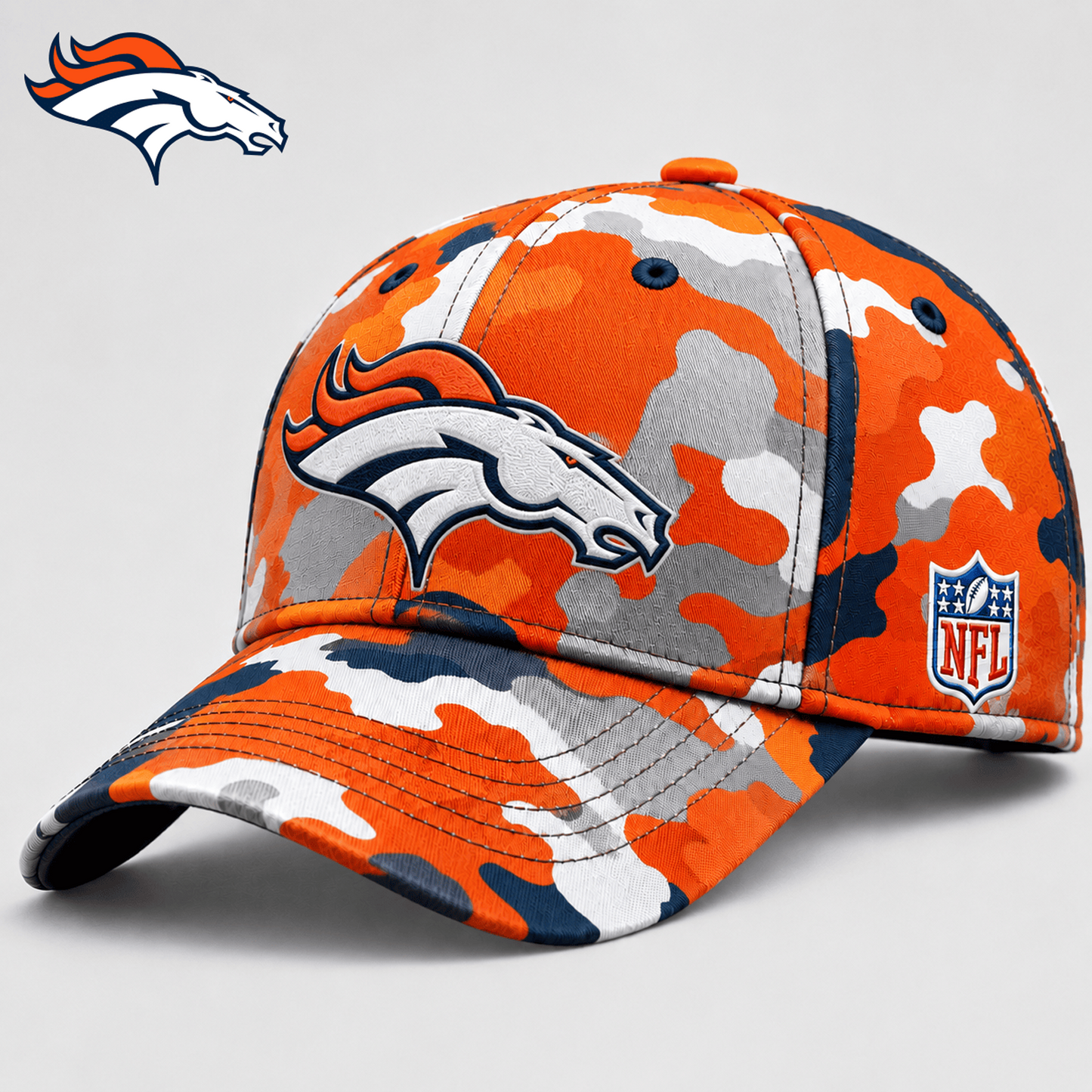 DEN x NFL Premium Camo Game Day Cap