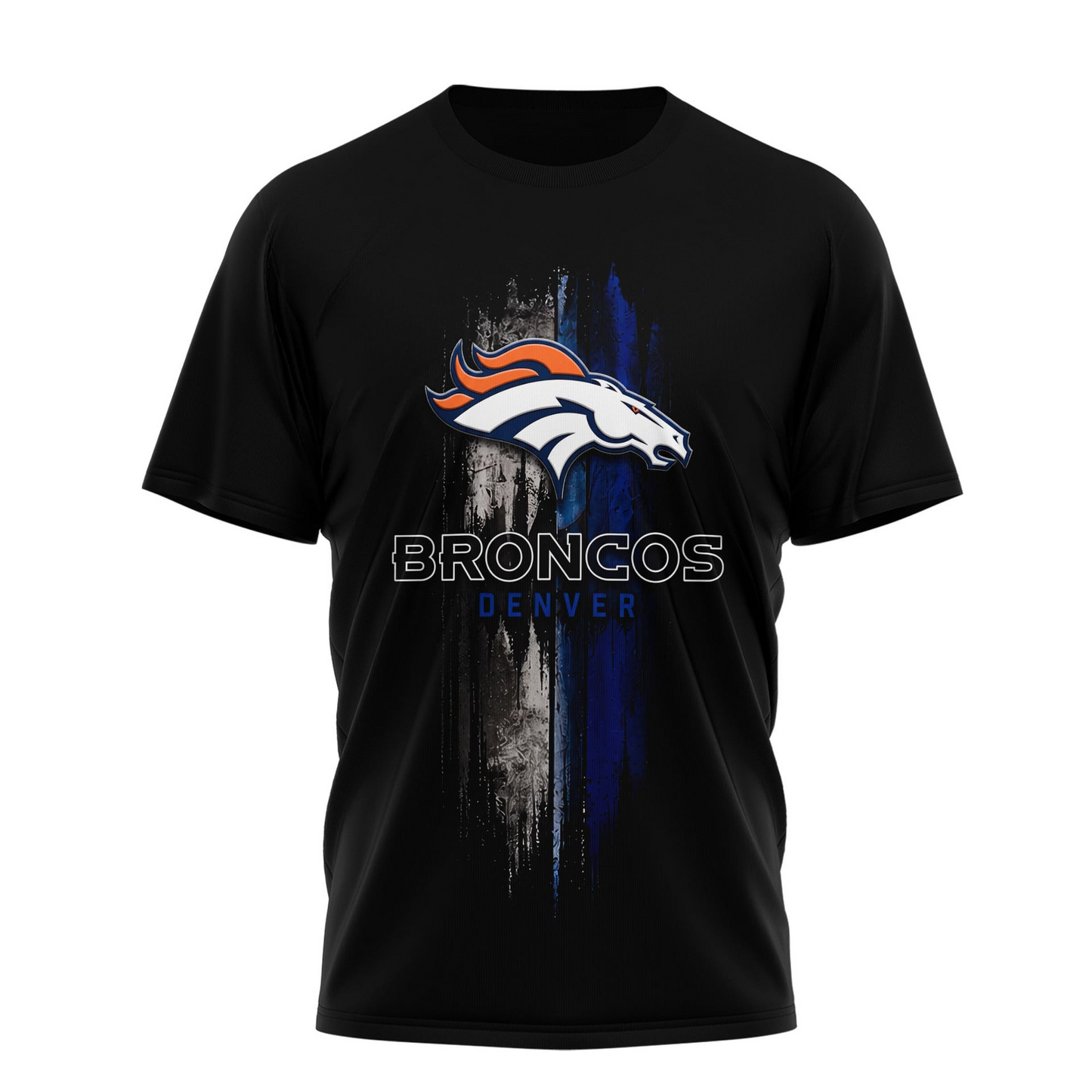 DEN x NFL Premium Police Tribute Team 3D Shirt