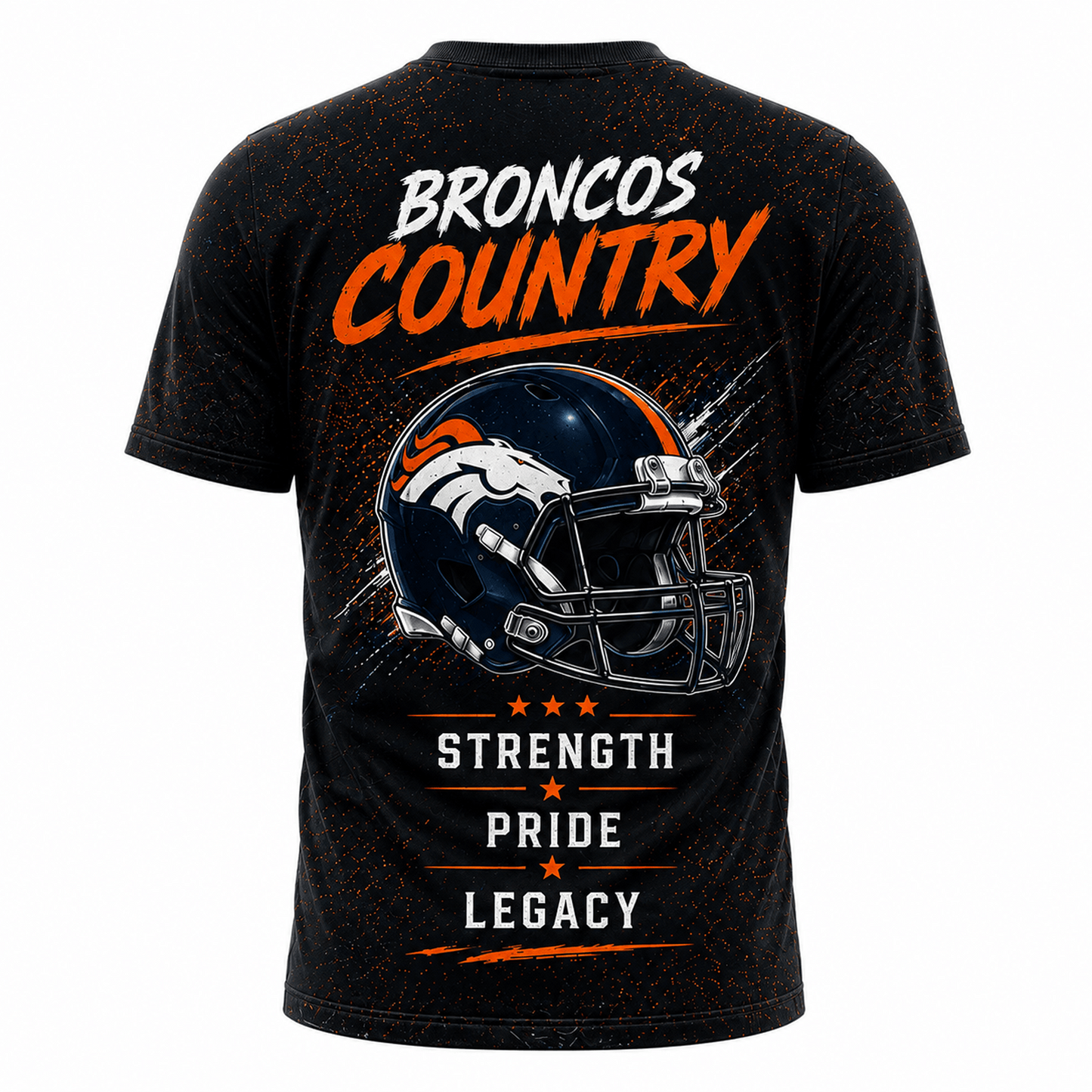 DEN x NFL Premium Skyline Pride Football T-Shirt