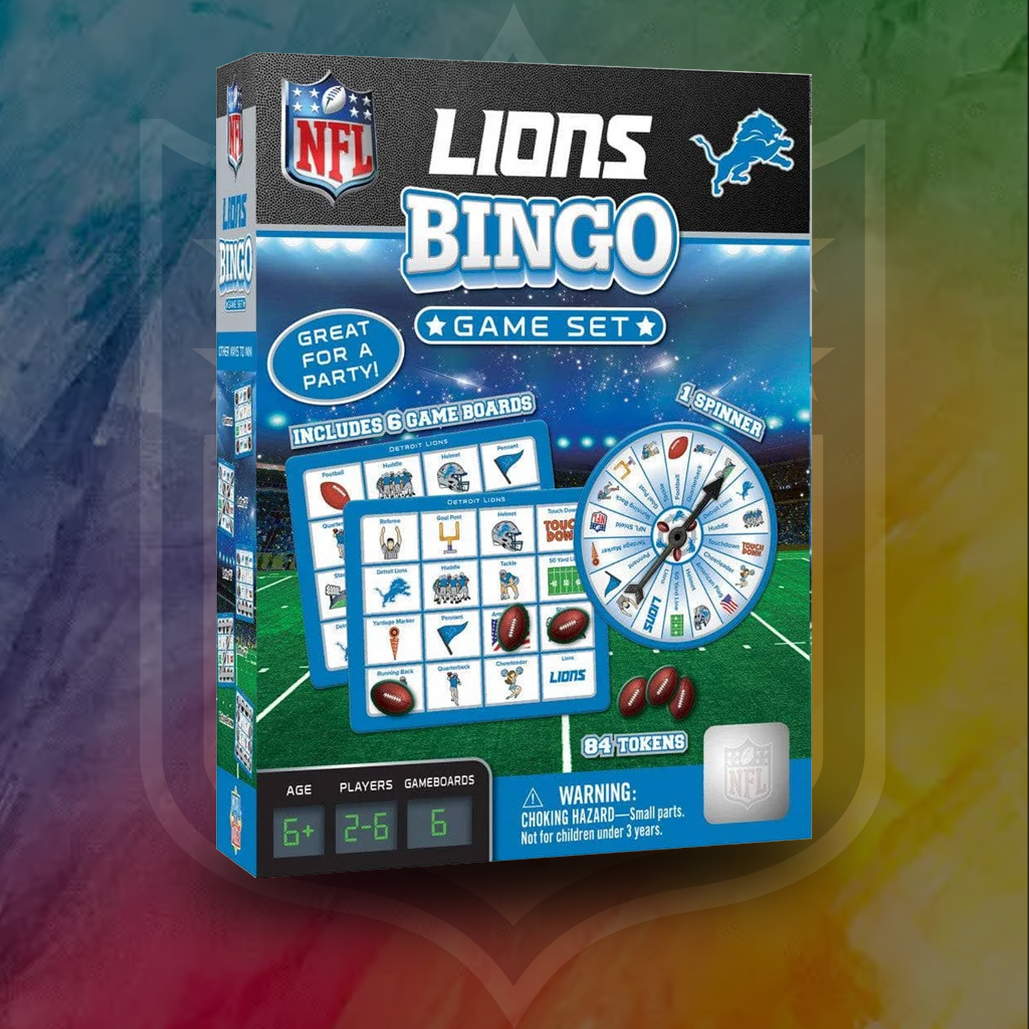 DET x NFL Bingo Game