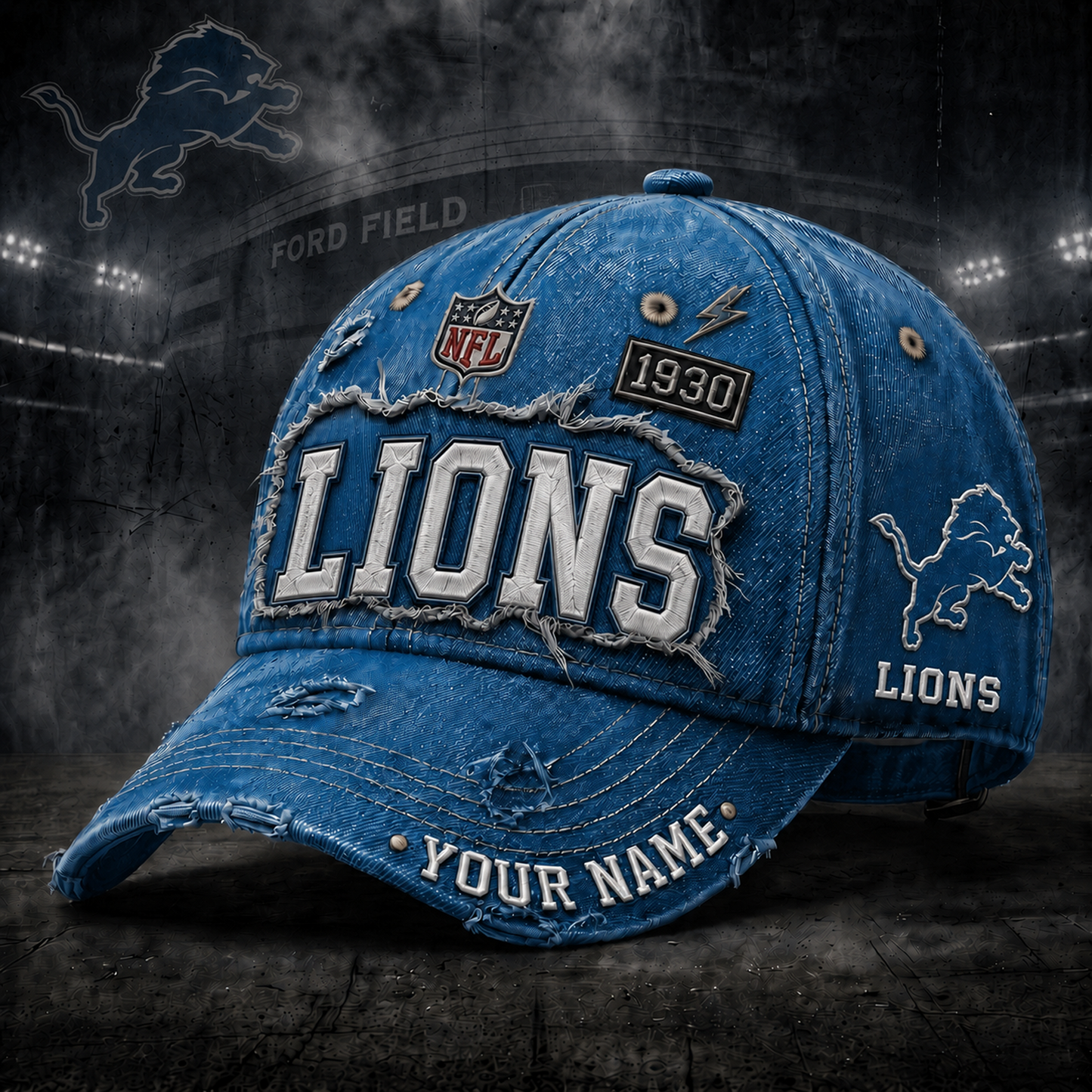 DET x NFL Premium Cap
