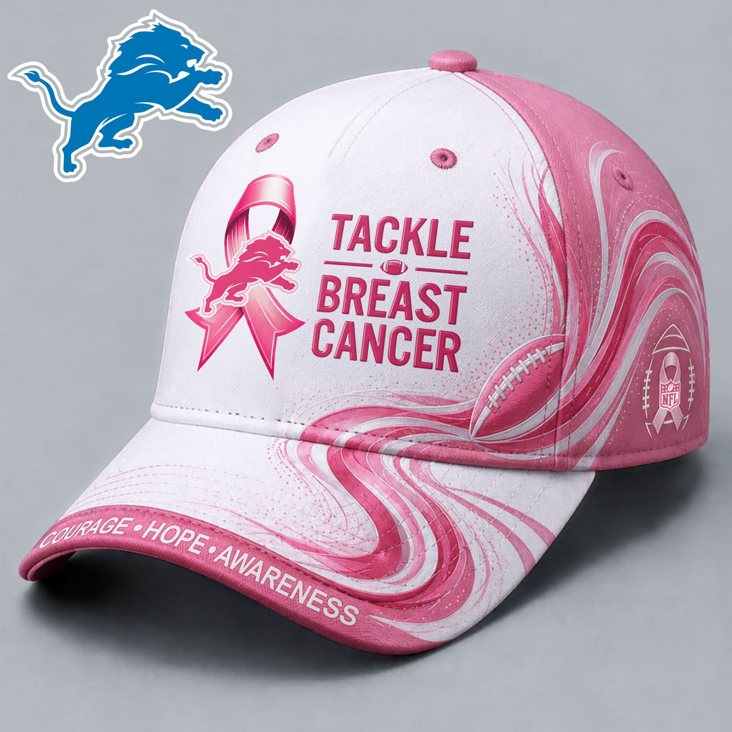 DET x NFL Tackle Breast Cancer Cap