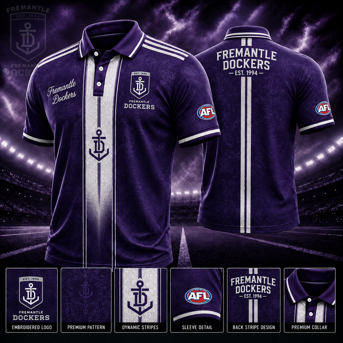 FRE x AFL Polo Shirt Limited Edition