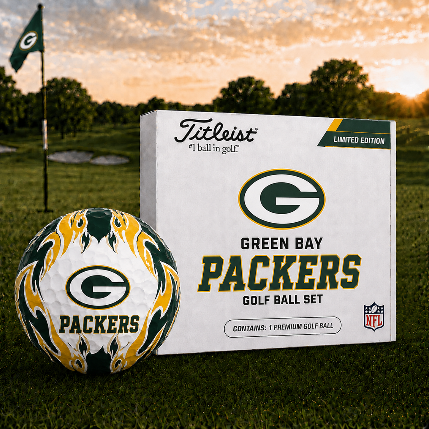 GB x NFL Inspired Golf Ball Set Premium Golf Balls V3