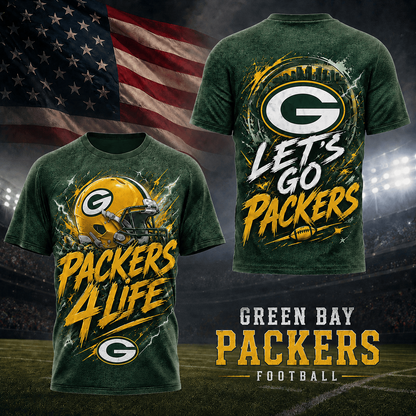 GB x NFL Premium Fan For Life 3D Shirt