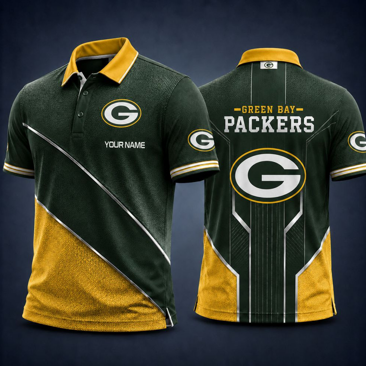 GB x NFL Premium Polo Shirt