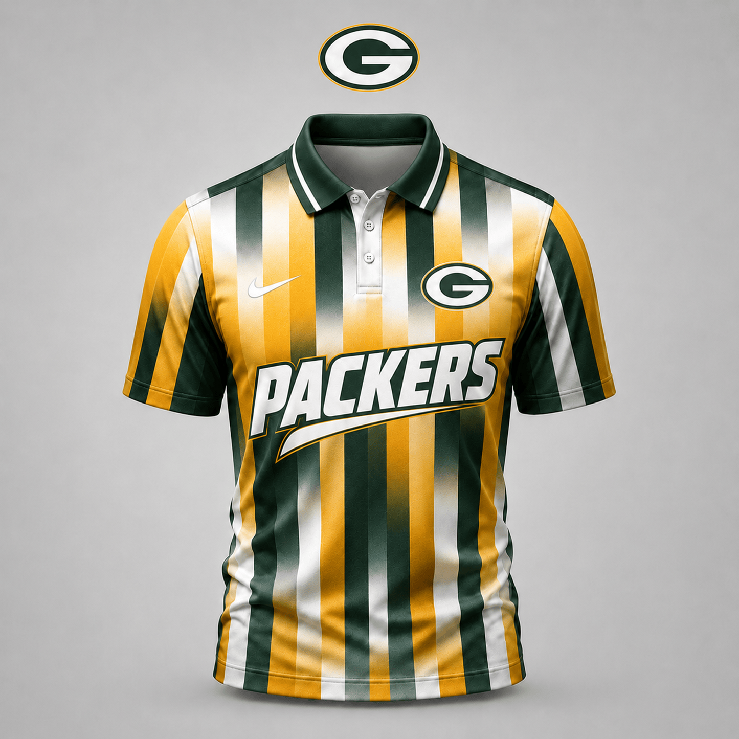 GB x NFL Premium Team Polo Shirt For Men Football