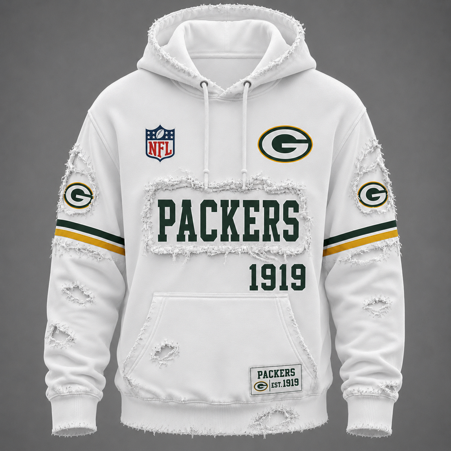 GB x NFL LUXURY V-Neck T-Shirt 3005 DatND DVT