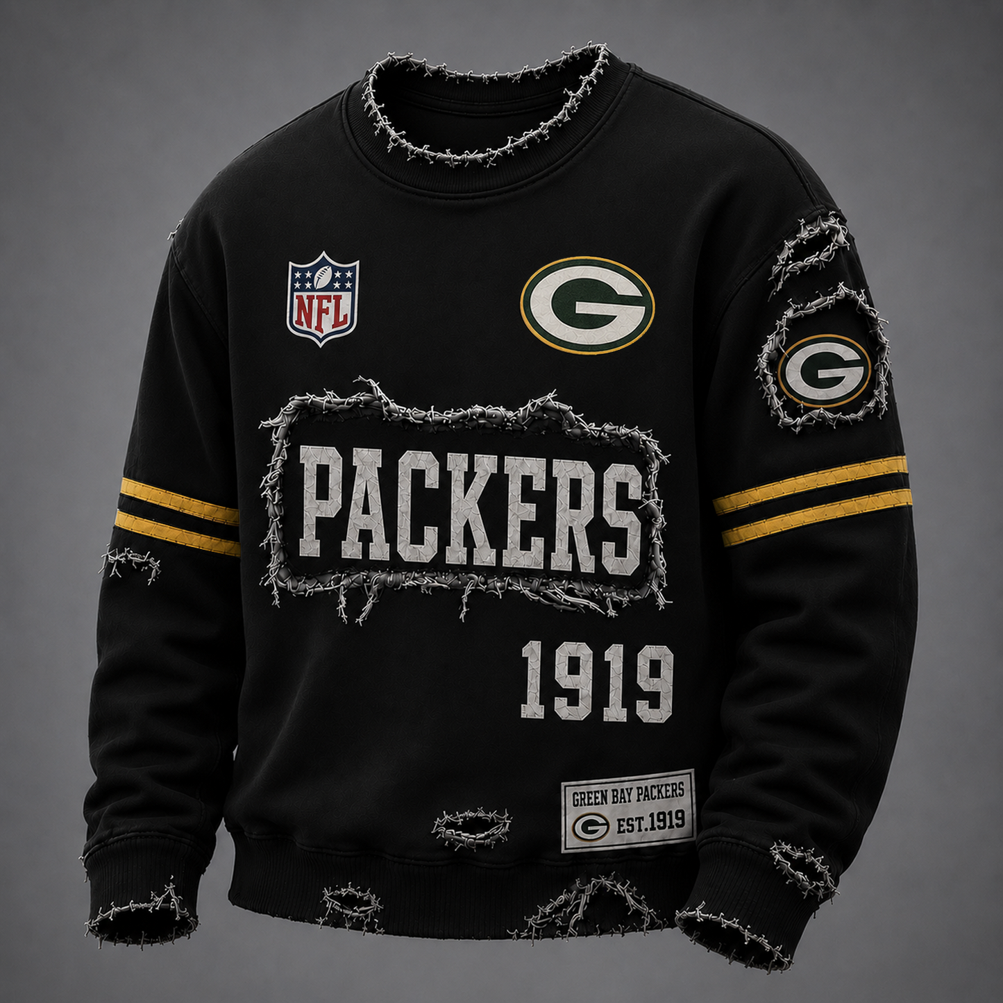 GB x NFL LUXURY V-Neck T-Shirt 3005 DatND DVT