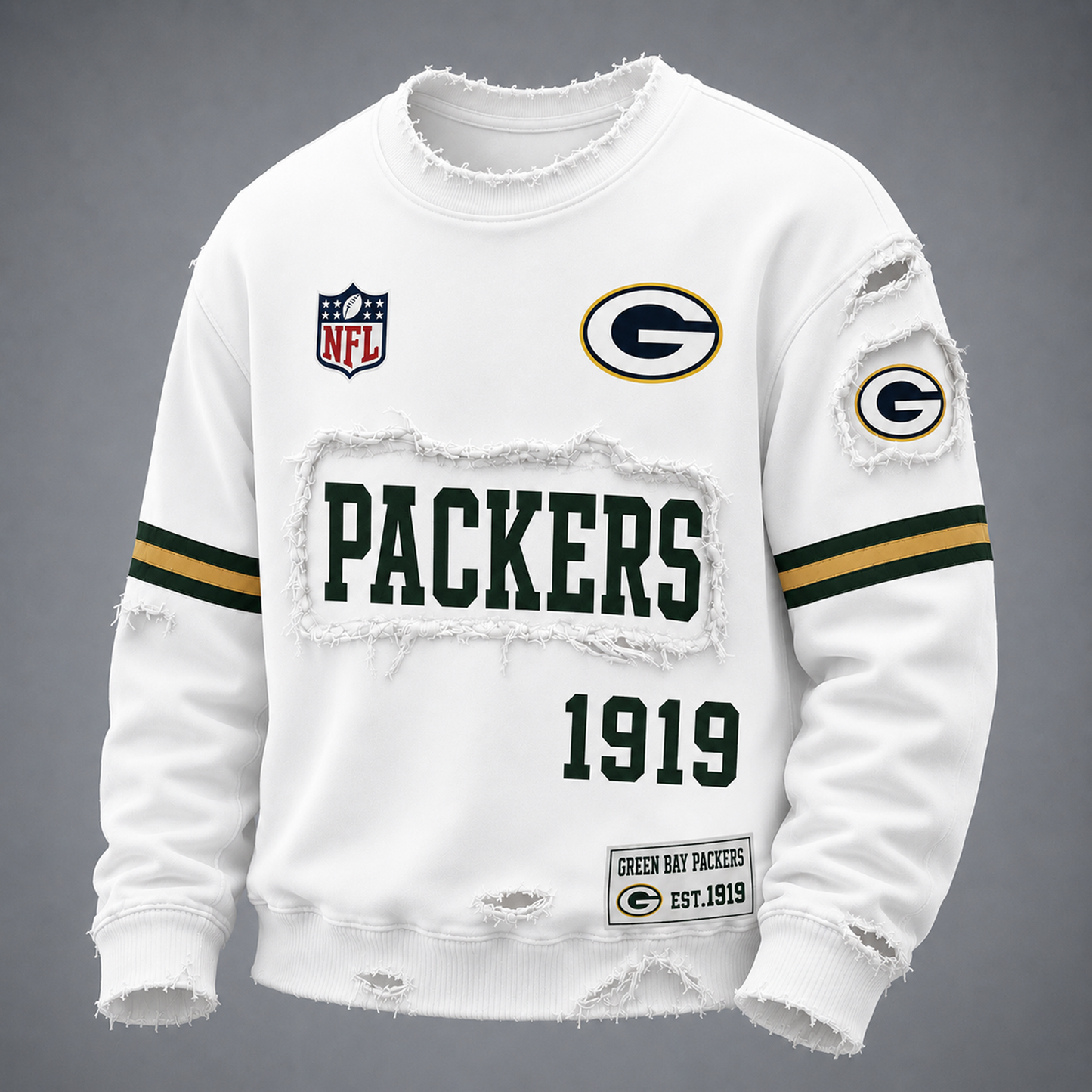 GB x NFL LUXURY V-Neck T-Shirt 3005 DatND DVT