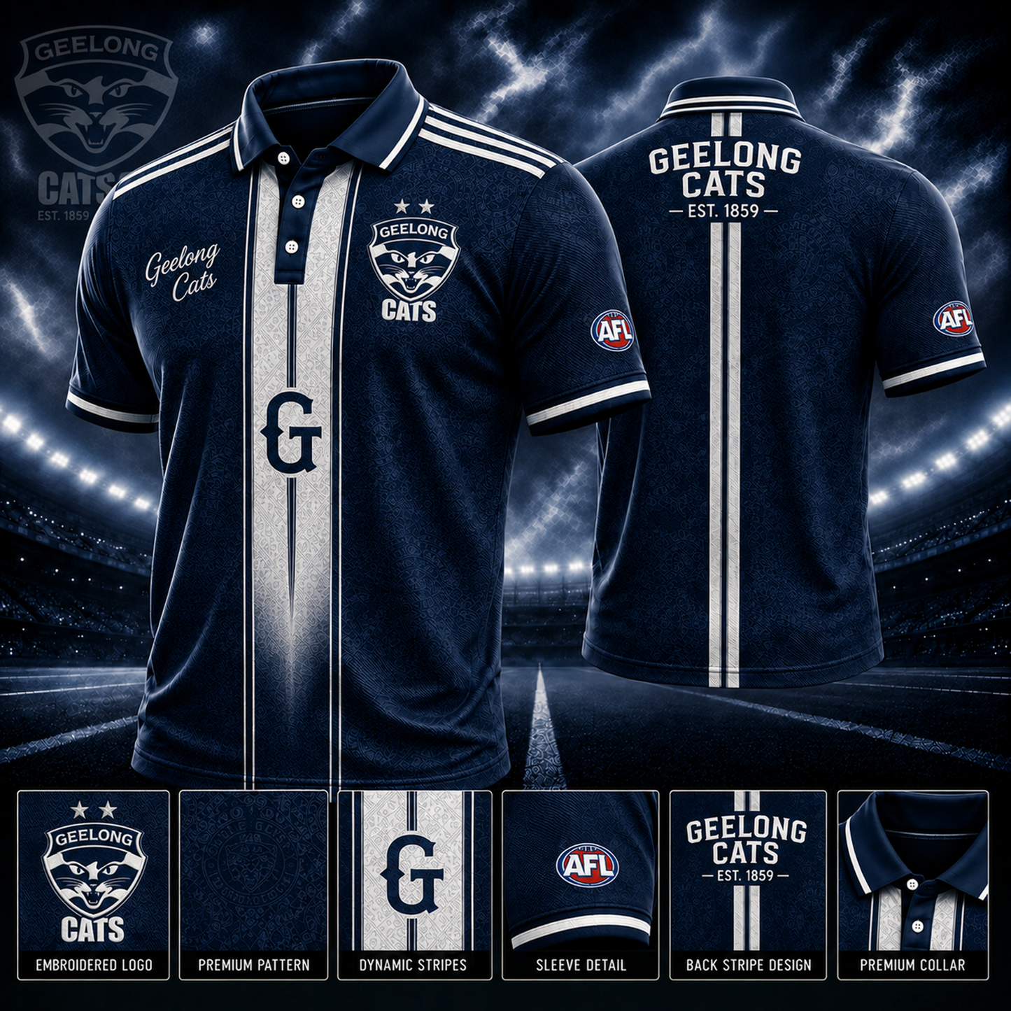 GEE x AFL Polo Shirt Limited Edition