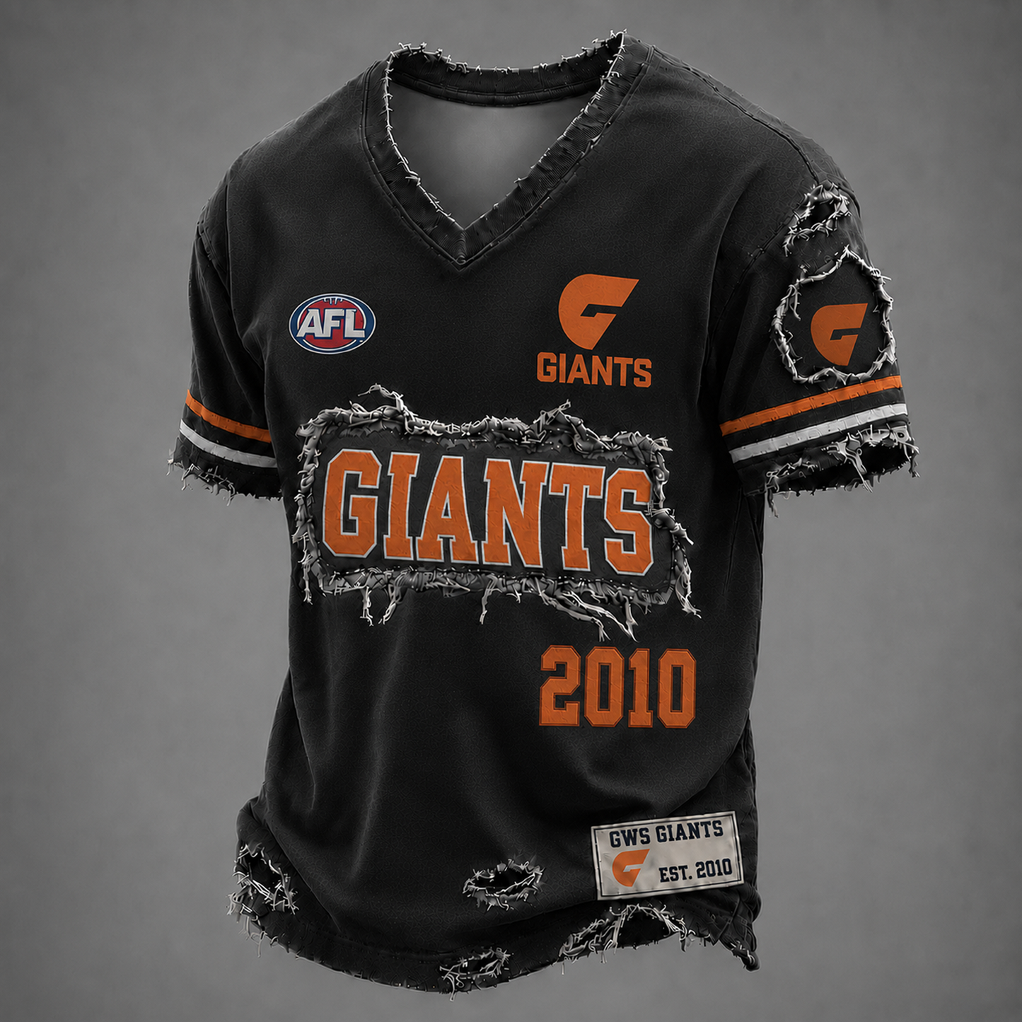 GWS x AFL LUXURY V-Neck T-Shirt