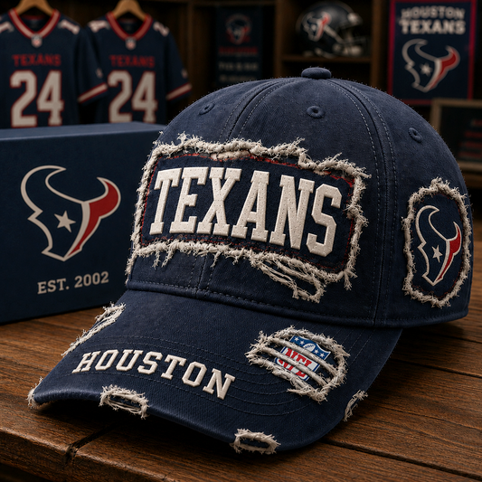 HOU x NFL Premium Patch Cap