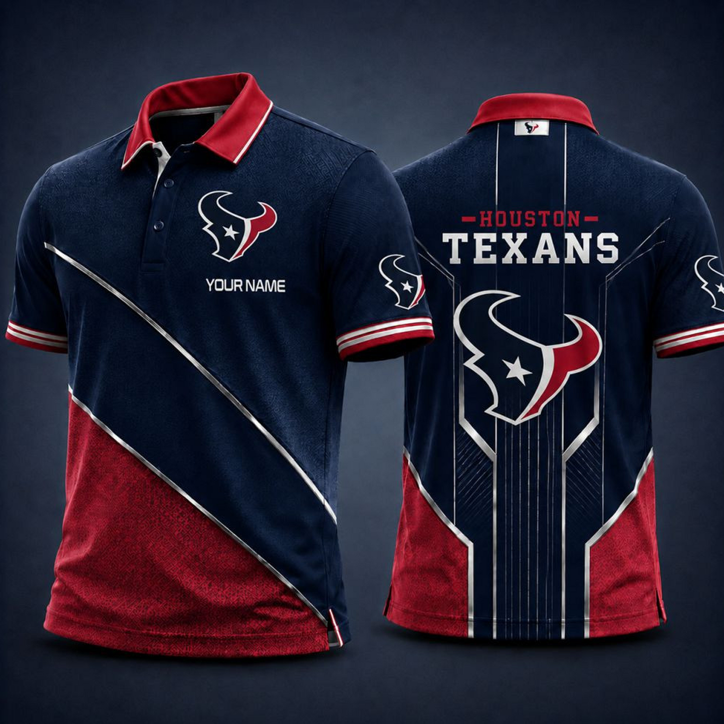 HOU x NFL Premium Polo Shirt
