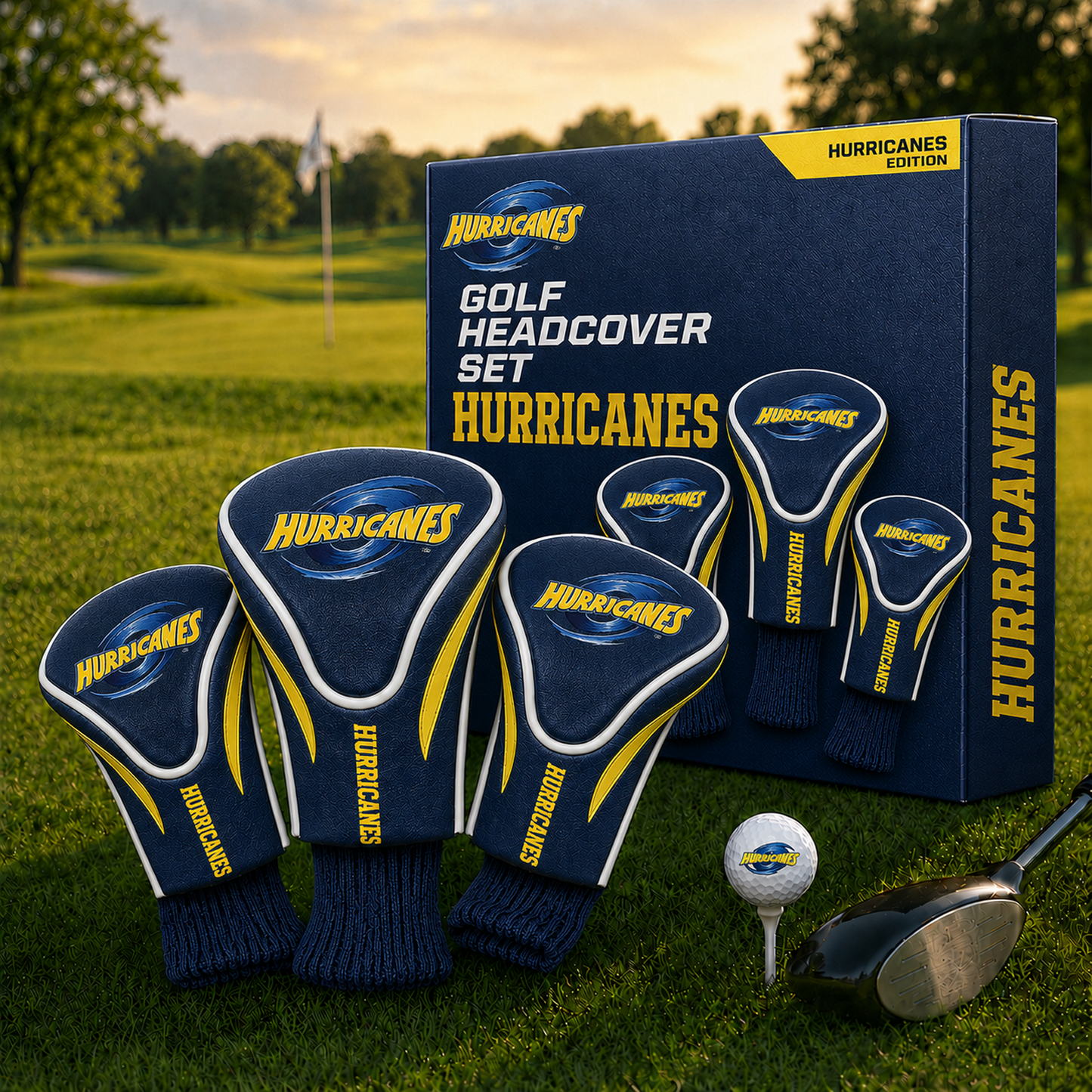 HUR Team Golf SRP 3-Pack Contour Sock Headcovers