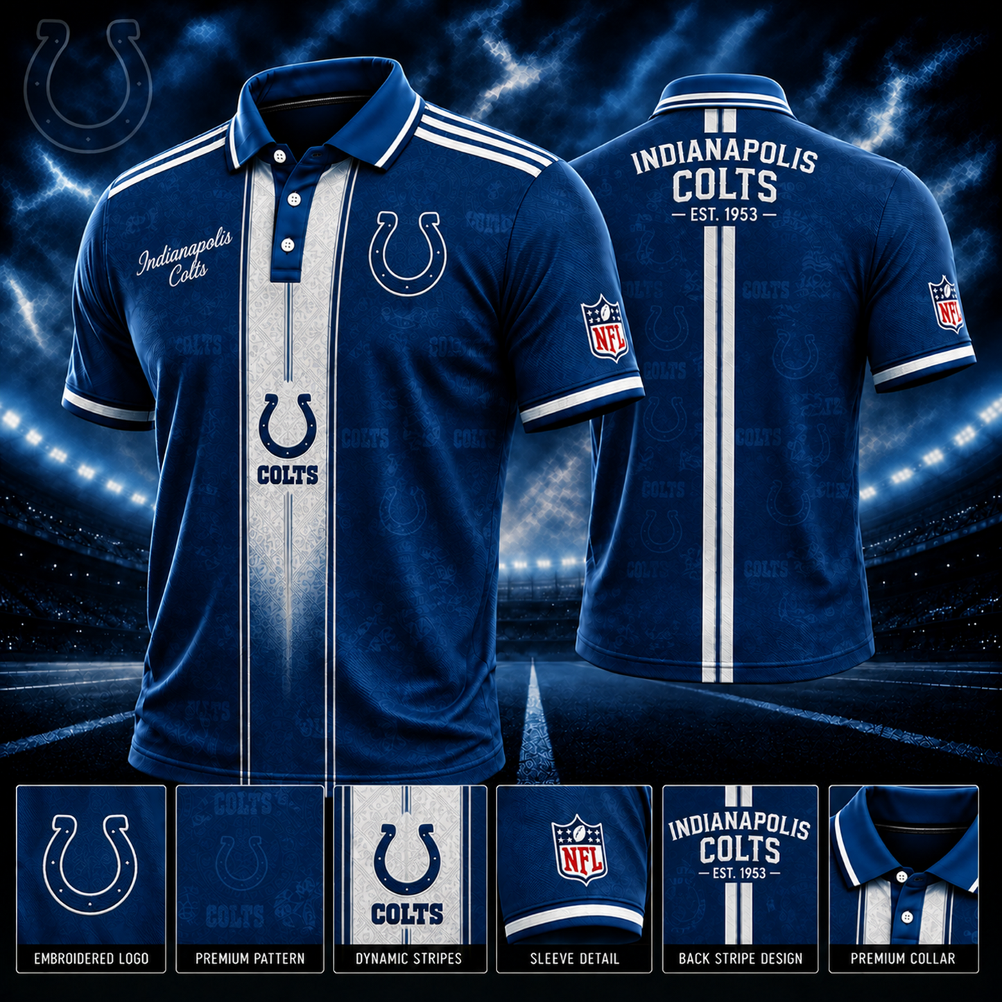 IND x NFL Polo Shirt Limited Edition
