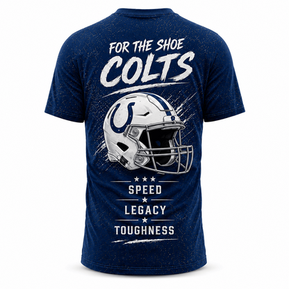 IND x NFL Premium Skyline Pride Football T-Shirt