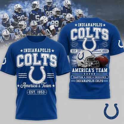 IND x NFL Premium Team Tradition Pride 3D Shirt