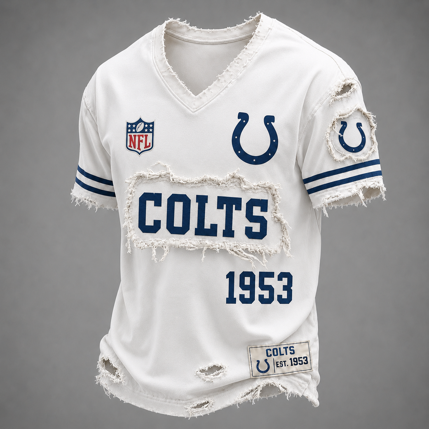 IND x NFL LUXURY V-Neck T-Shirt 3005 DatND DVT