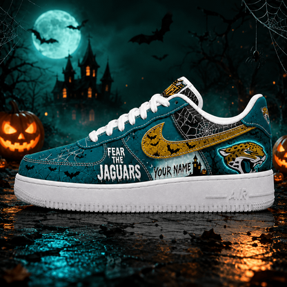 JAC x NFL Fear The Team Halloween AF1 Sneakers 1807