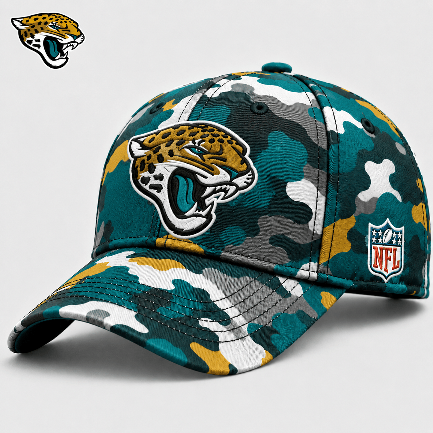 JAC x NFL Premium Camo Game Day Cap