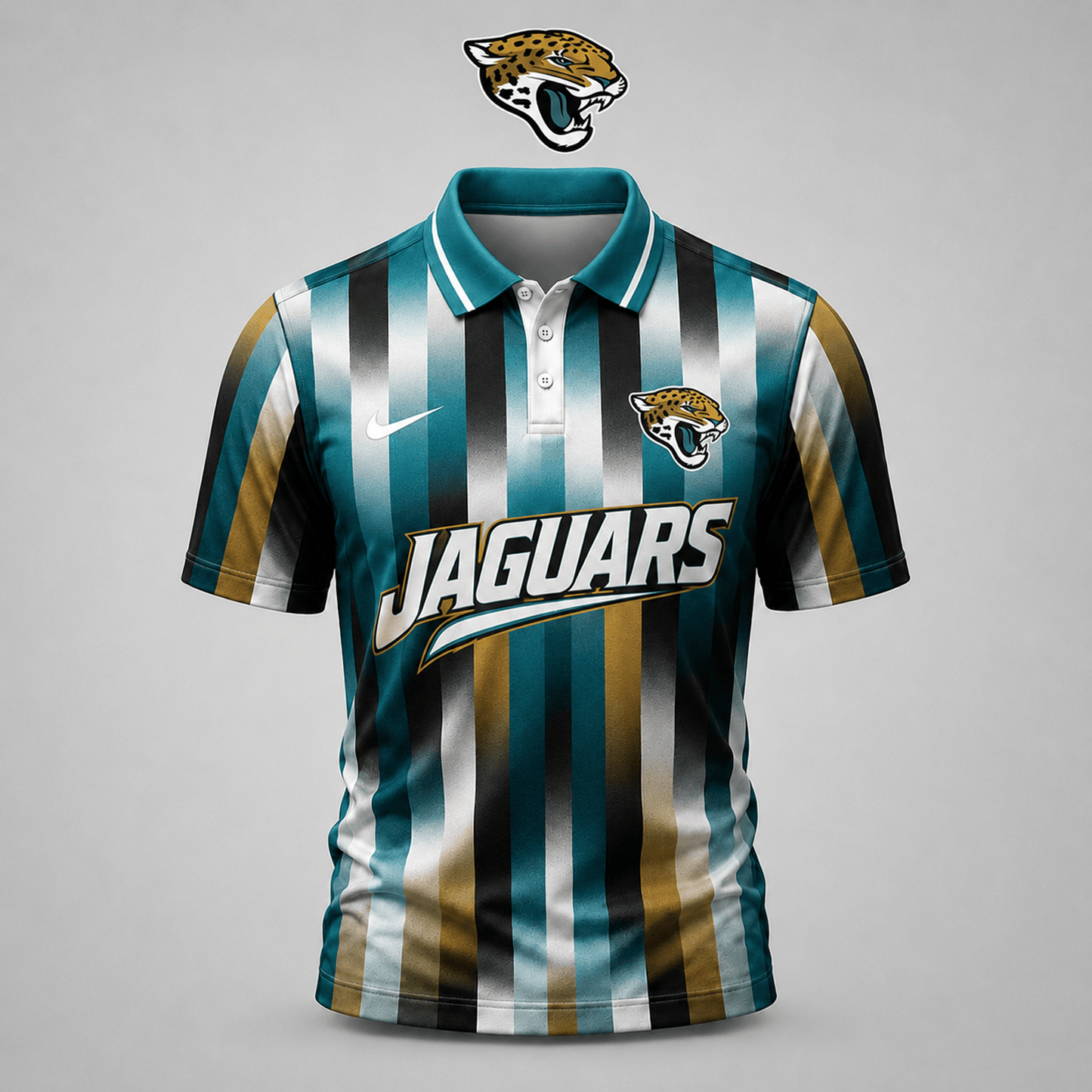 JAC x NFL Premium Team Polo Shirt For Men Football