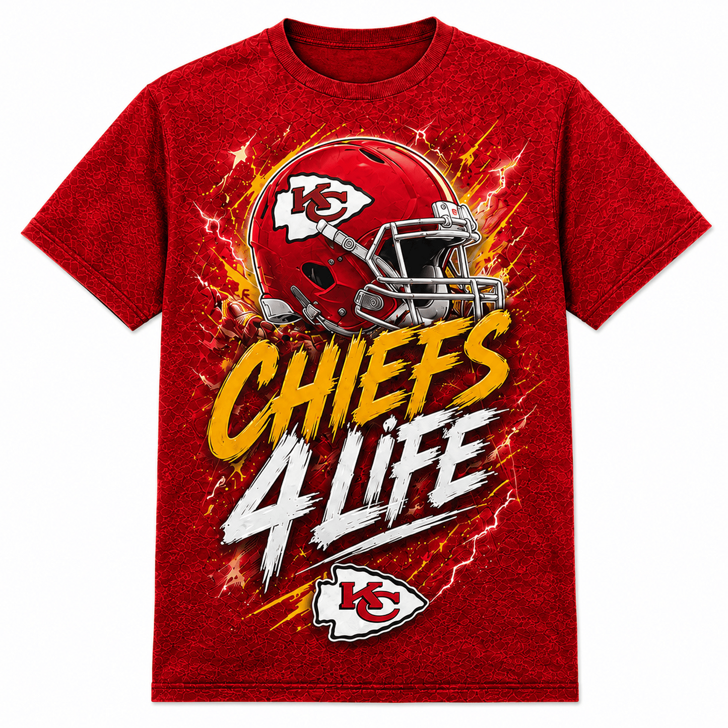 KC x NFL Premium Fan For Life 3D Shirt