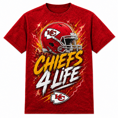 KC x NFL Premium Fan For Life 3D Shirt