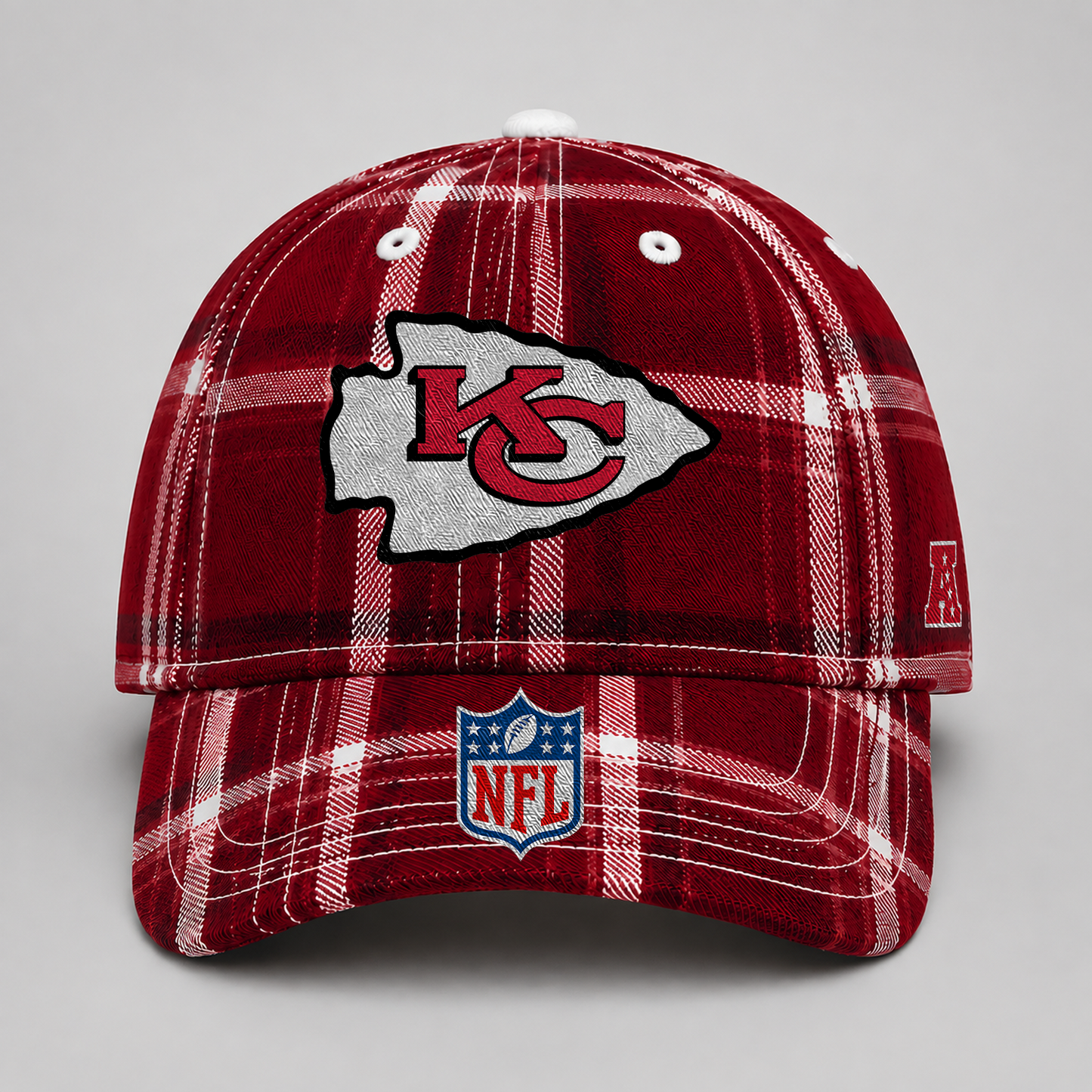 KCC x NFL Premium Varsity Plaid Cap