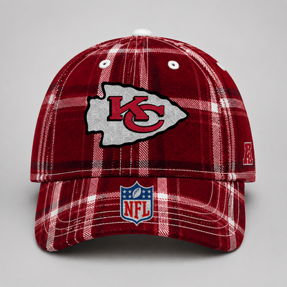 KCC x NFL Premium Varsity Plaid Cap