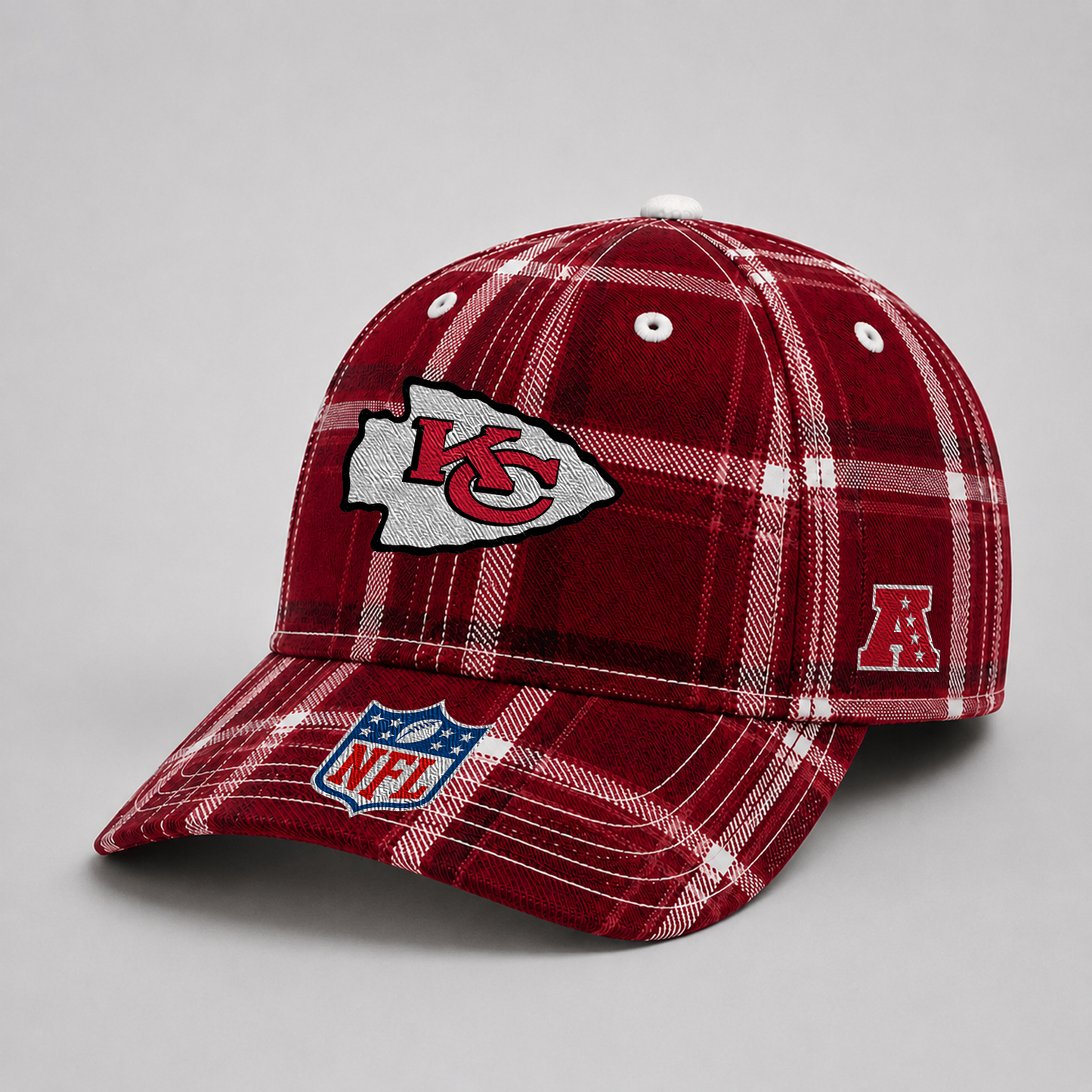 KCC x NFL Premium Varsity Plaid Cap