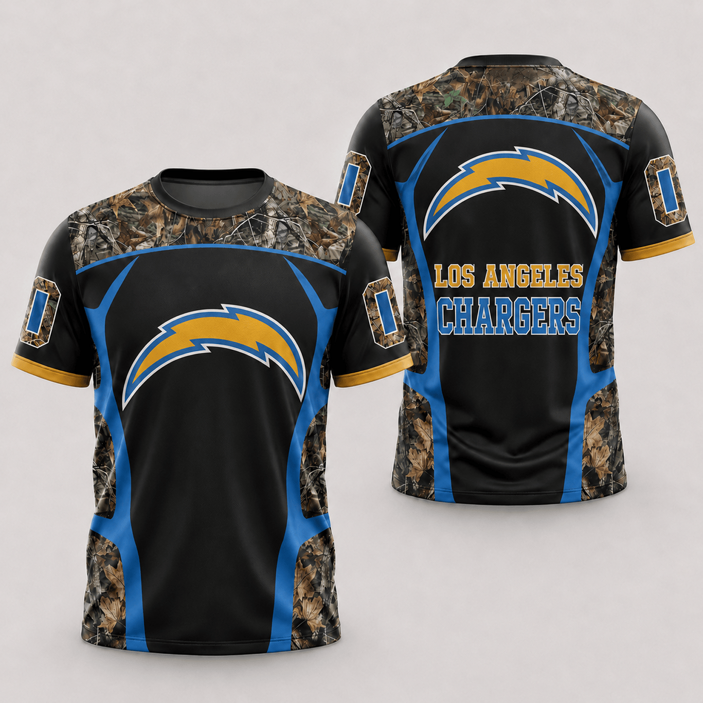 LAC x NFL Hunting Camo 3D Shirt