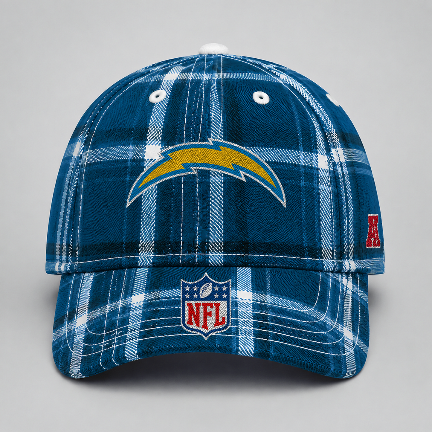 LAC x NFL Premium Varsity Plaid Cap