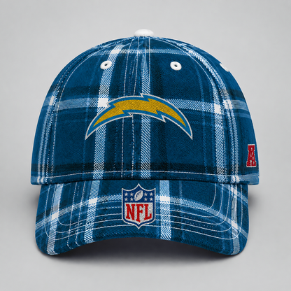 LAC x NFL Premium Varsity Plaid Cap