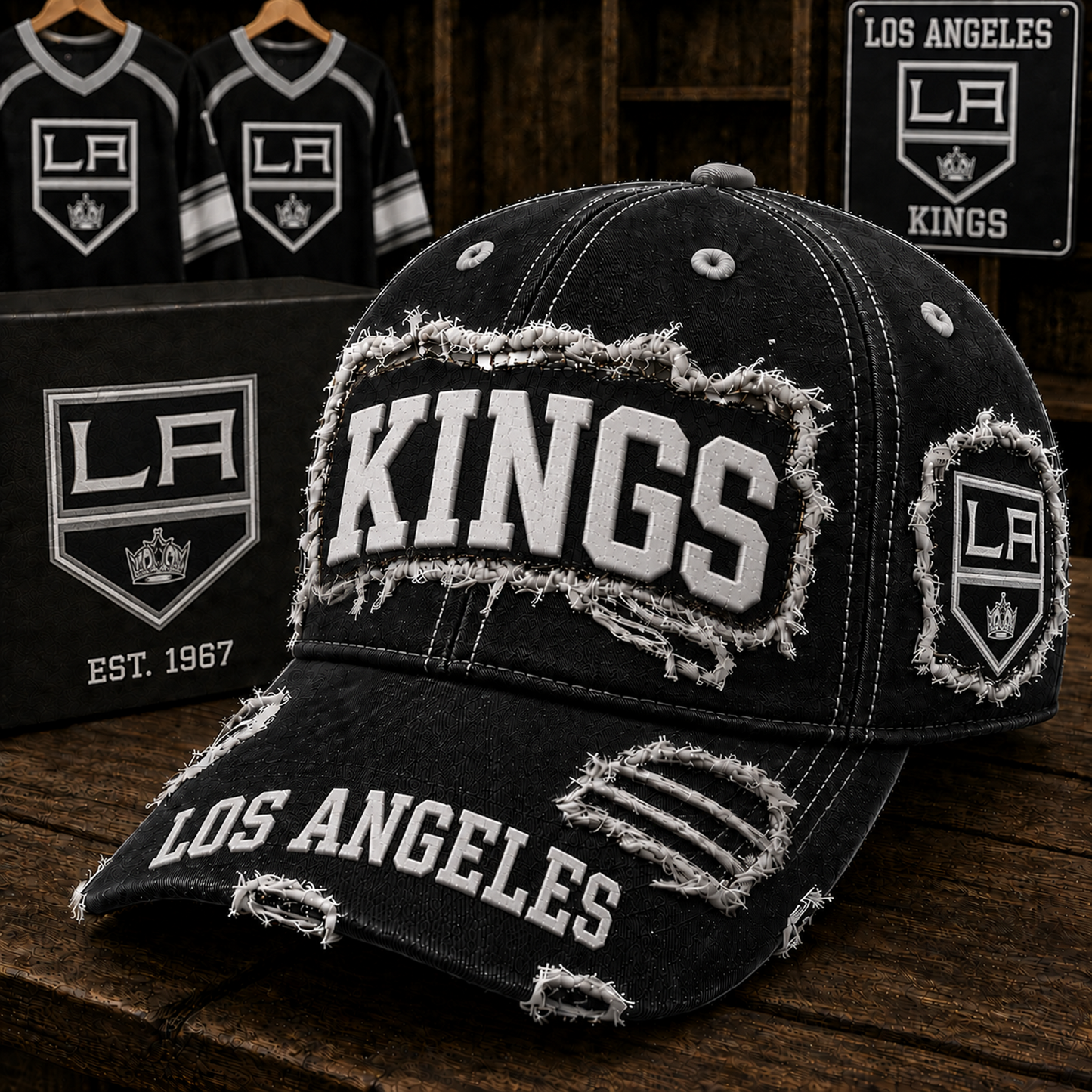 LAK x NHL Premium Patch Cap