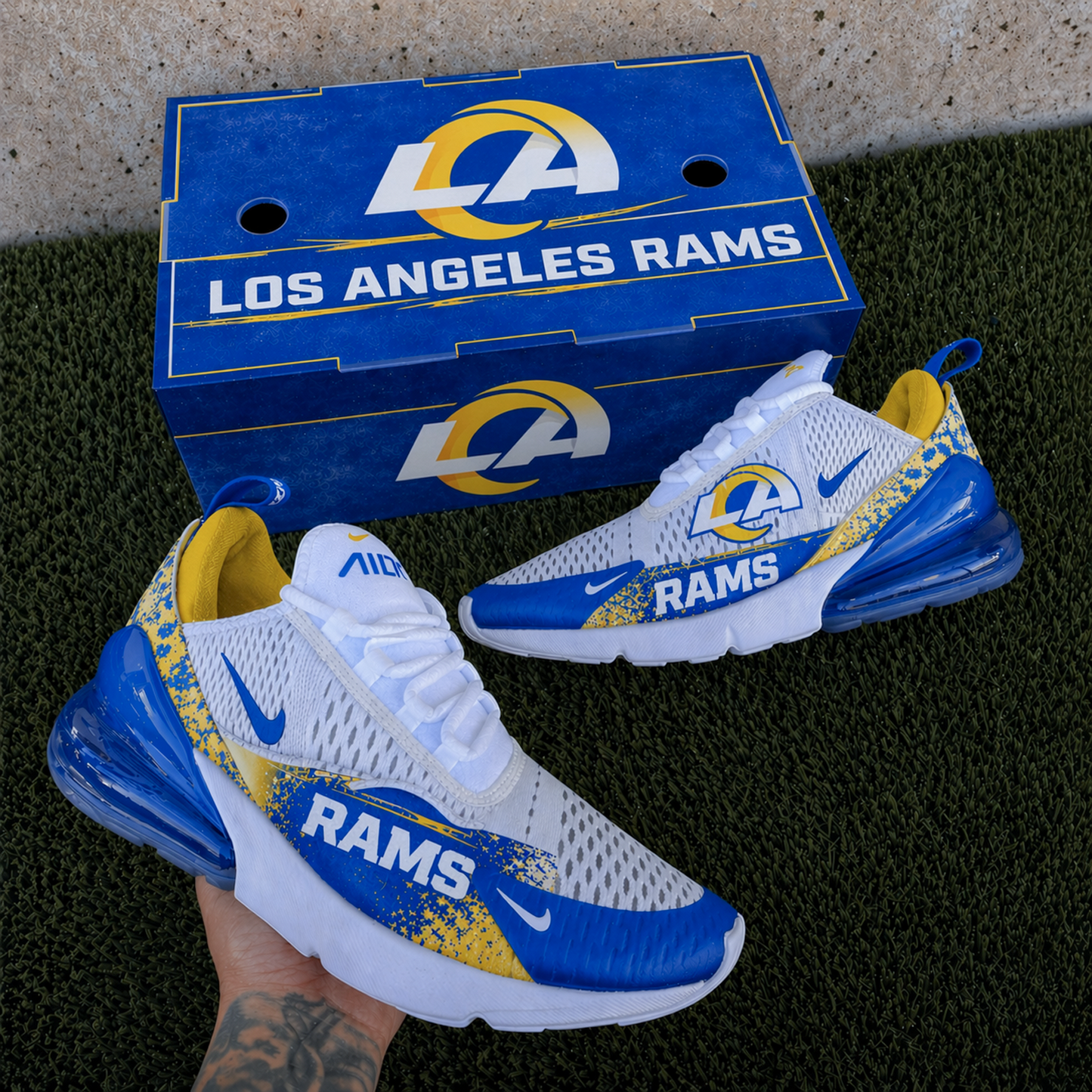 LAR x NFL Nike Air Max 270 Shoes