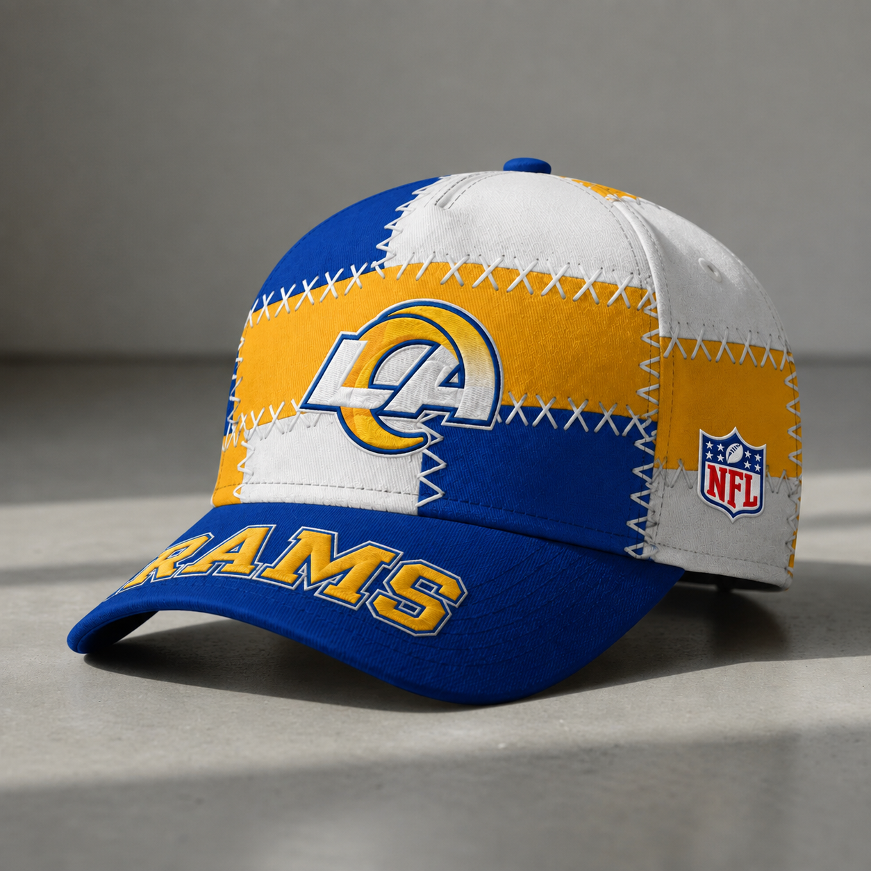 LAR x NFL Premium Patchwork Snapback
