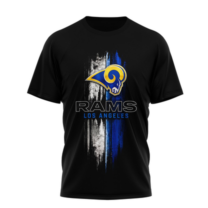 LAR x NFL Premium Police Tribute Team 3D Shirt