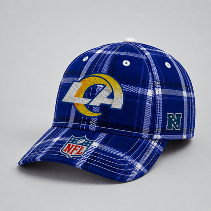 LAR x NFL Premium Varsity Plaid Cap