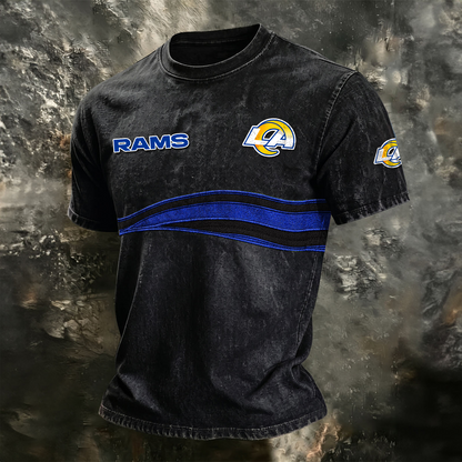 LAR x NFL Washed Cotton Retro Men's T-shirt
