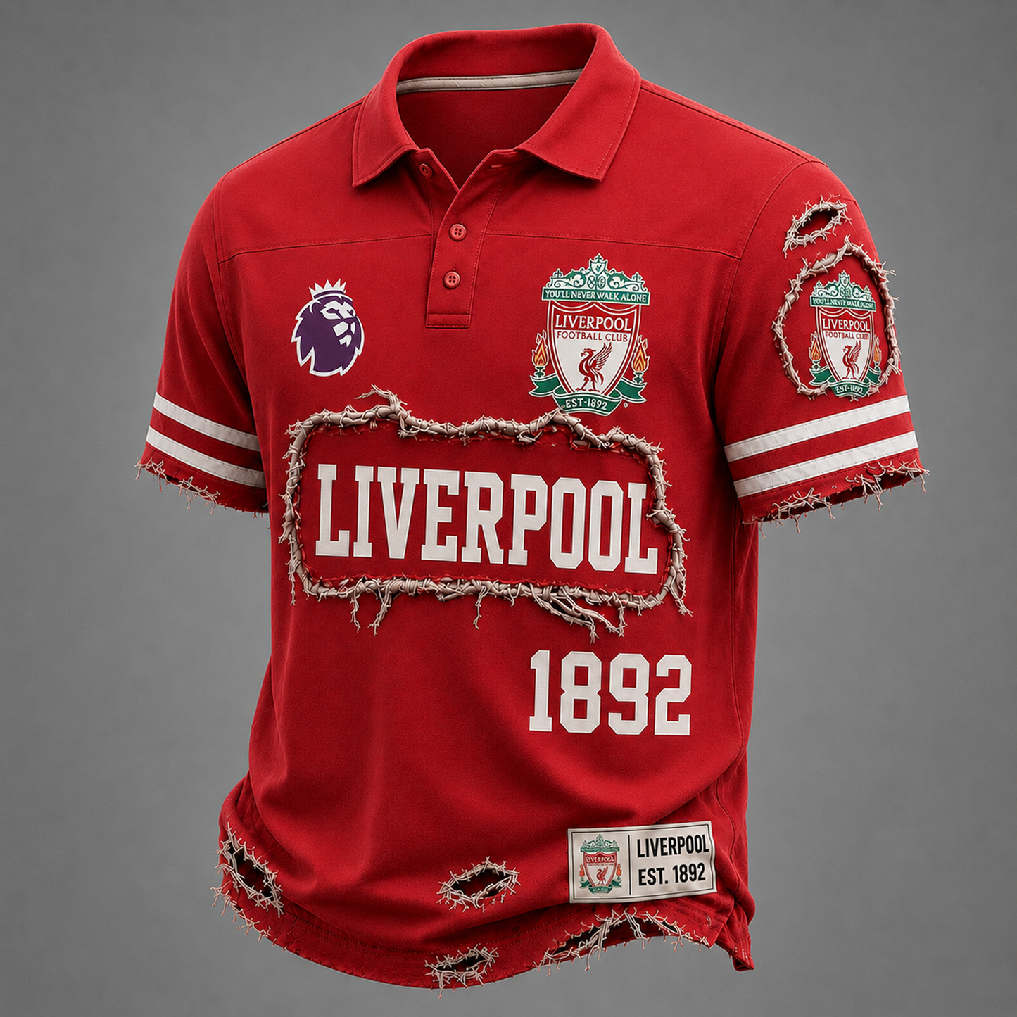 LIV x EPL LUXURY V-Neck T-Shirt 3005 DatND DVT