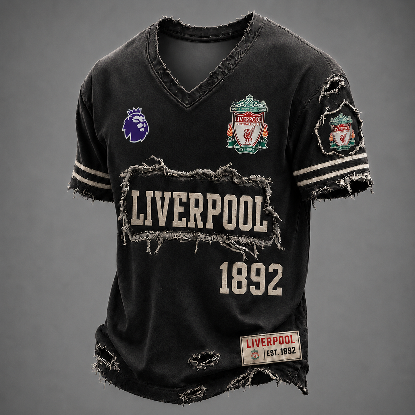 LIV x EPL LUXURY V-Neck T-Shirt 3005 DatND DVT