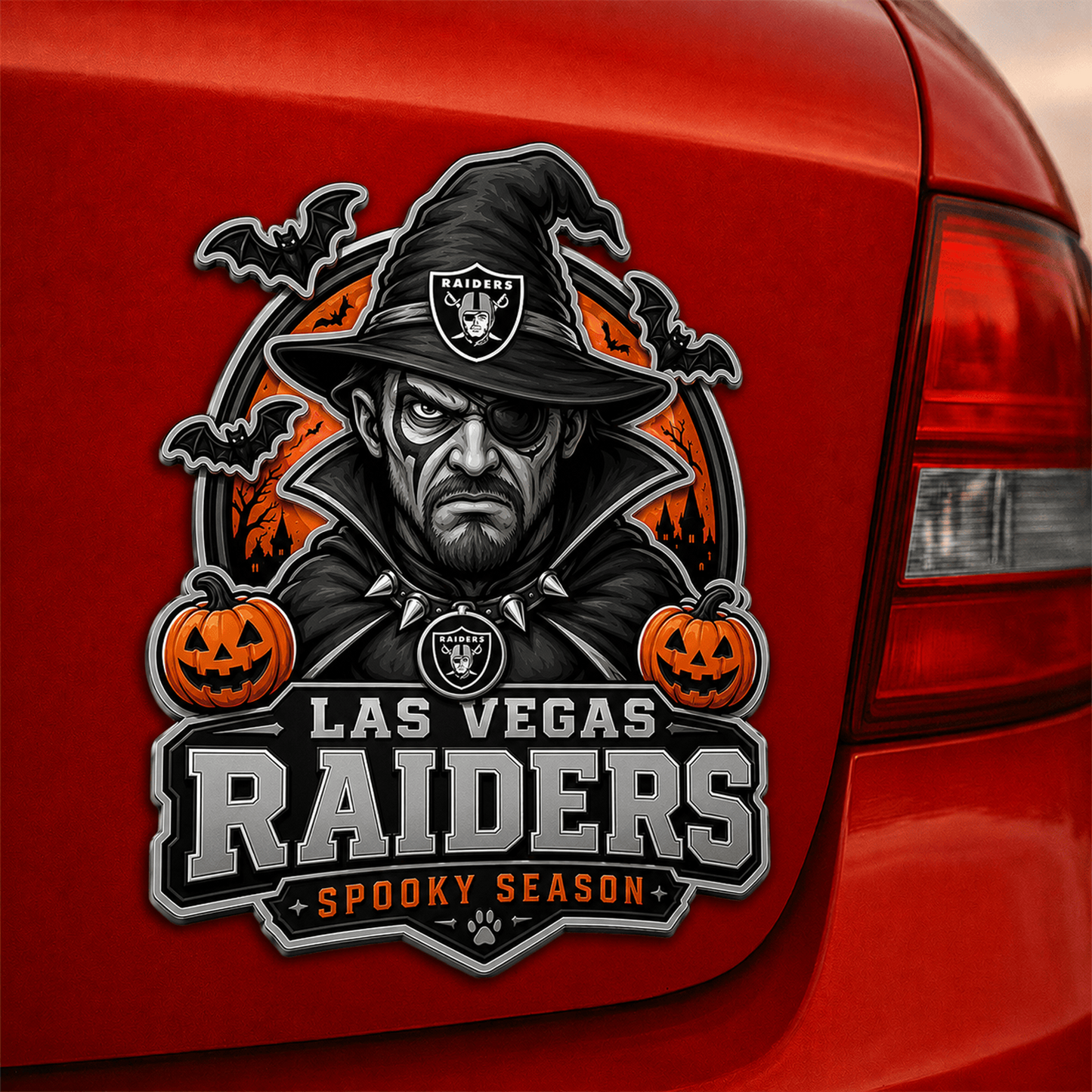 LV x NFL Halloween Edition Car Namge Badge