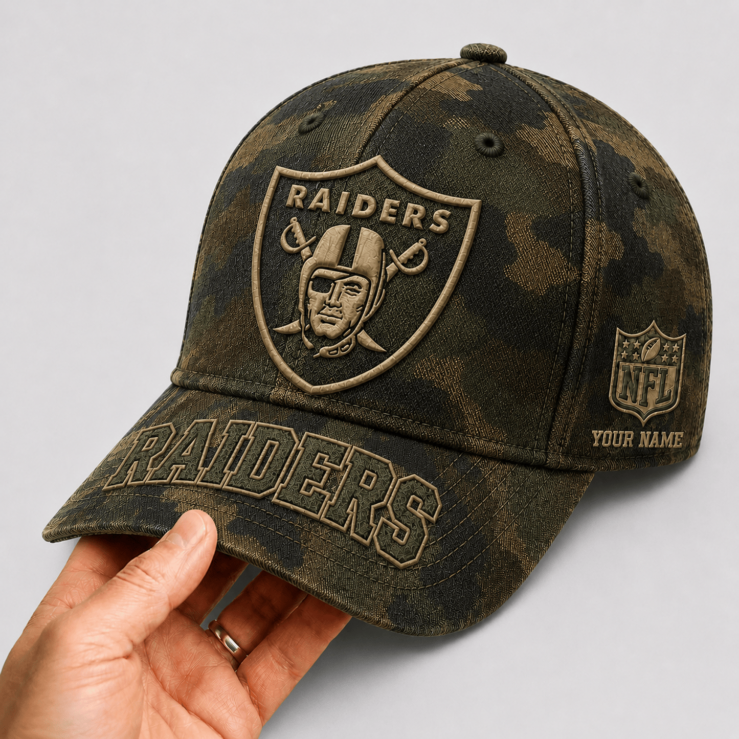 LV x NFL Military Camo Classic Cap