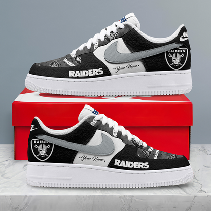 LV x NFL Personalized Team Icon AF1 Shoes