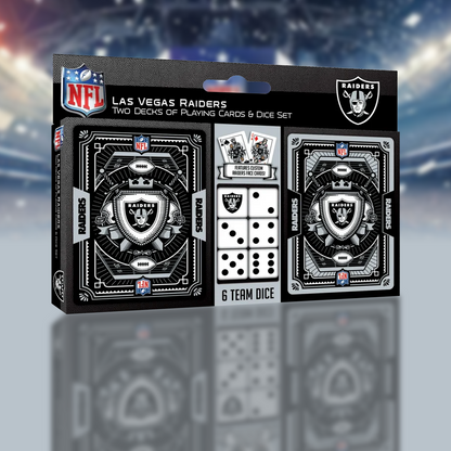 LVR x NFL 2-Pack Playing Cards & Dice Set