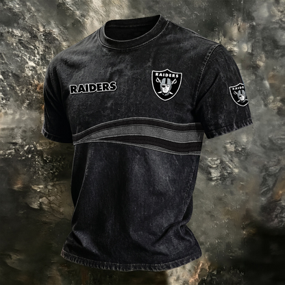 LVR x NFL Washed Cotton Retro Men's T-shirt
