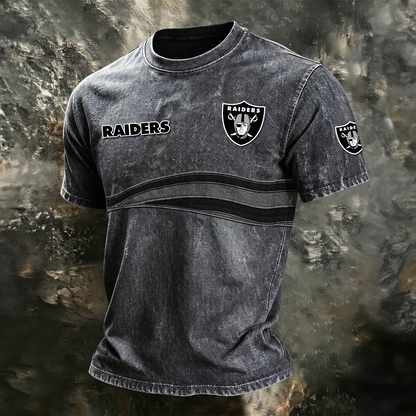 LVR x NFL Washed Cotton Retro Men's T-shirt