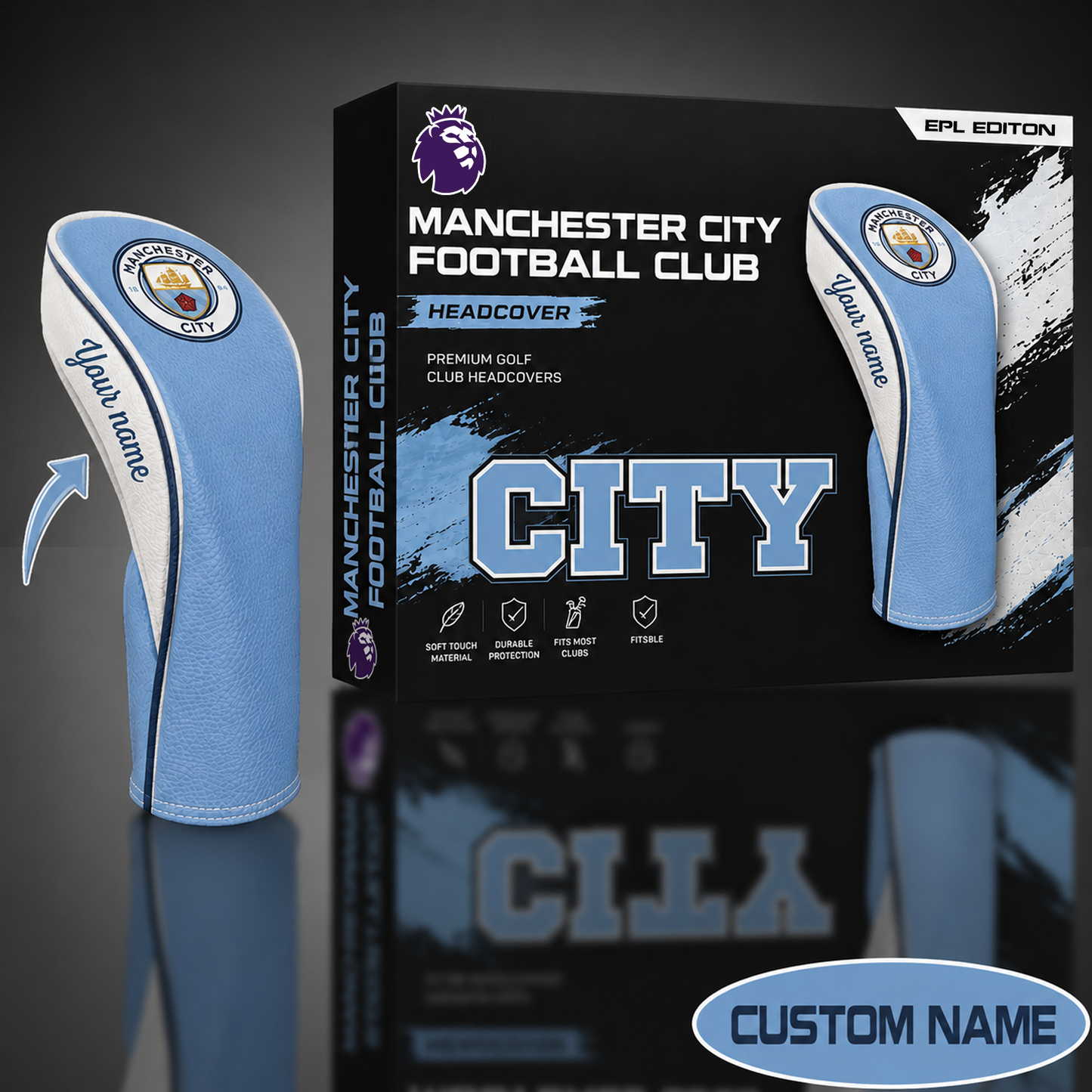 MC x EPL WinCraft Golf Club Fairway Headcover
