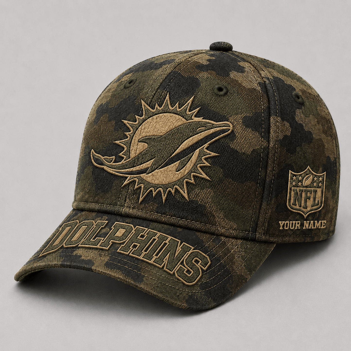 MIA x NFL Military Camo Classic Cap